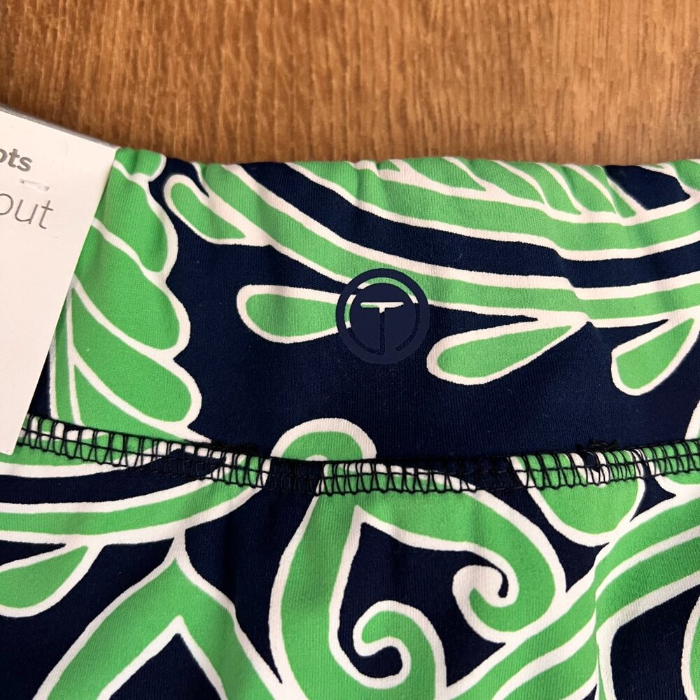 NEW Talbots Out & About Skort - Impressive Paisley Blue Green Sz XS - Picture 11 of 12